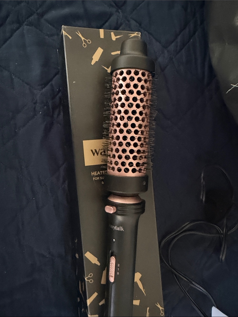 Ceramic Heated Round Brush - Women Hair Styling